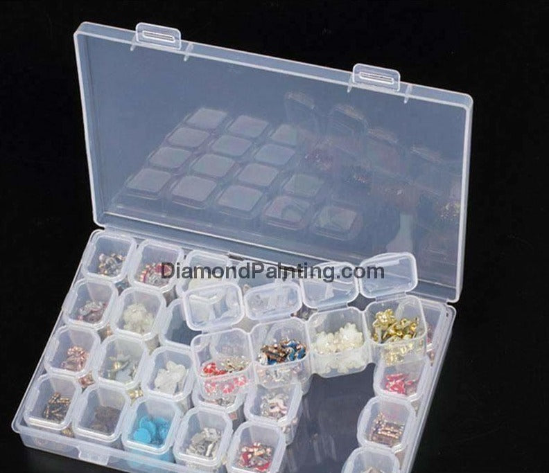 28 Pack Bead Diamond Art Storage Box – Diamond Painting
